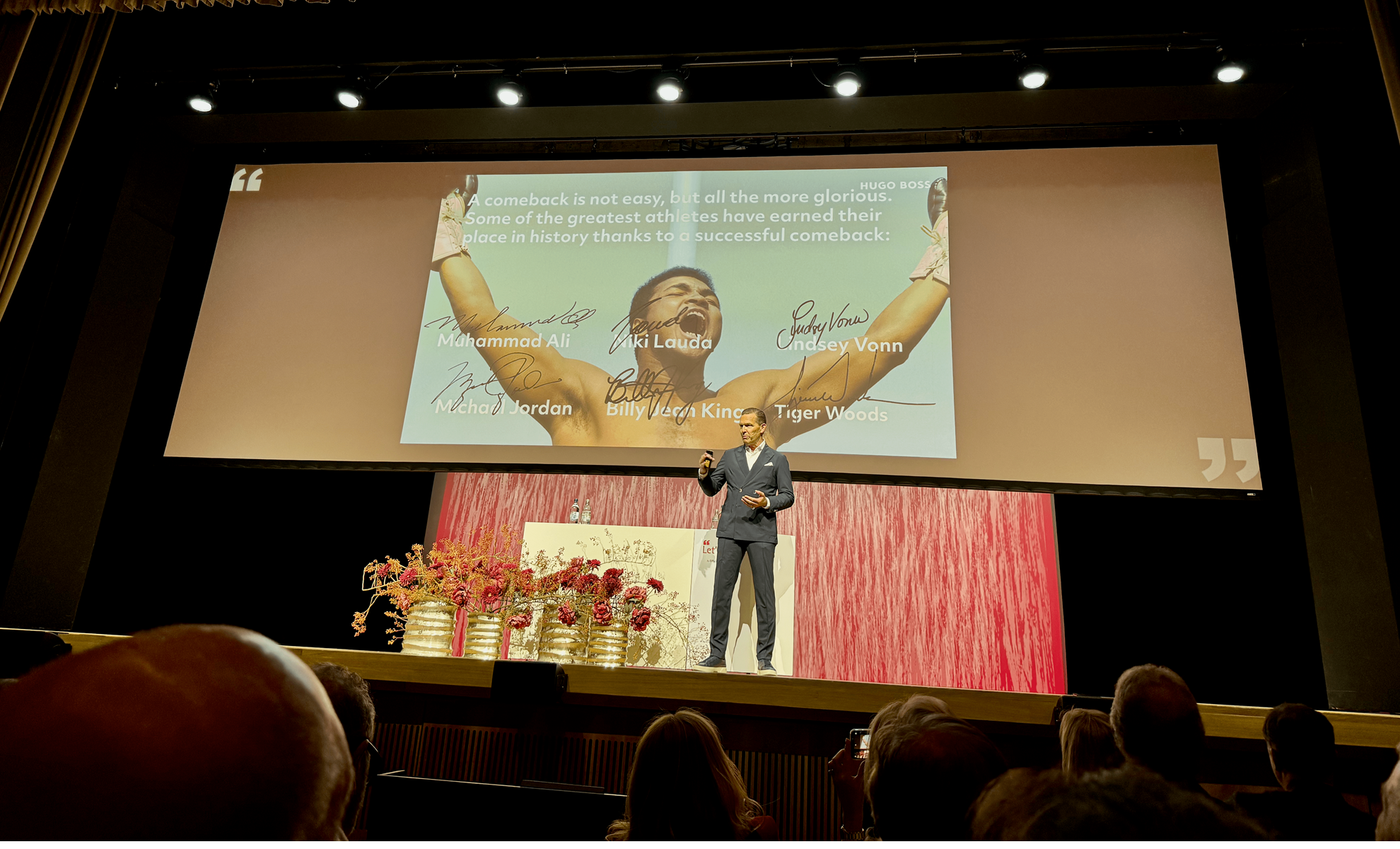 Daniel Grieder, CEO Hugo Boss